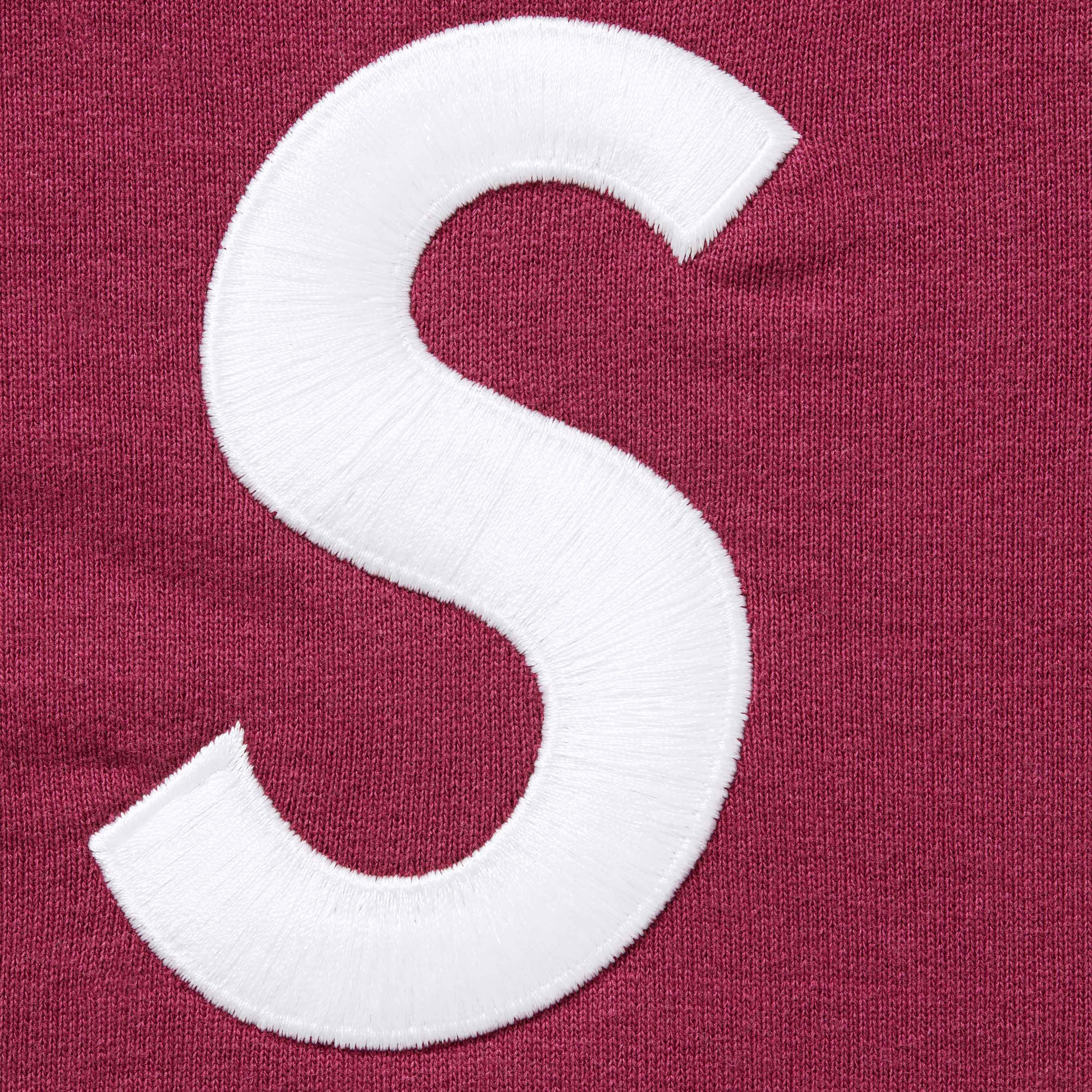 S Logo Zip Up Hooded Sweatshirt view 4